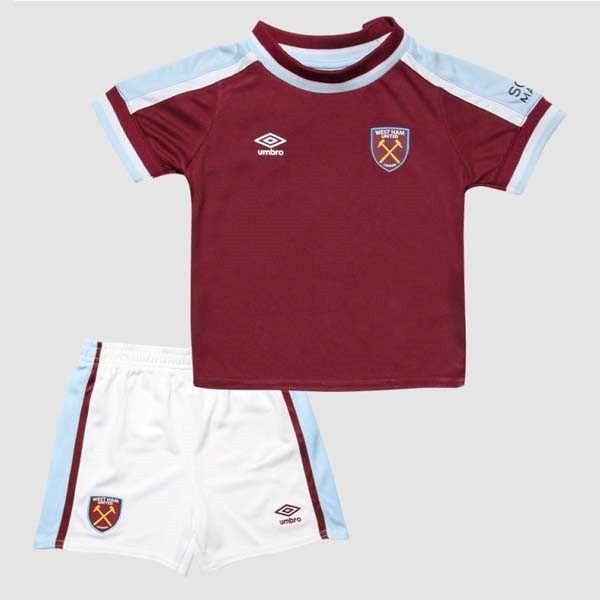 Tailandia Camiseta West Ham United 1ª Kit Niño 2021 2022